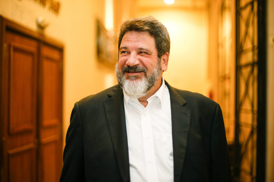 Mário Sérgio Cortella na estreia do musical