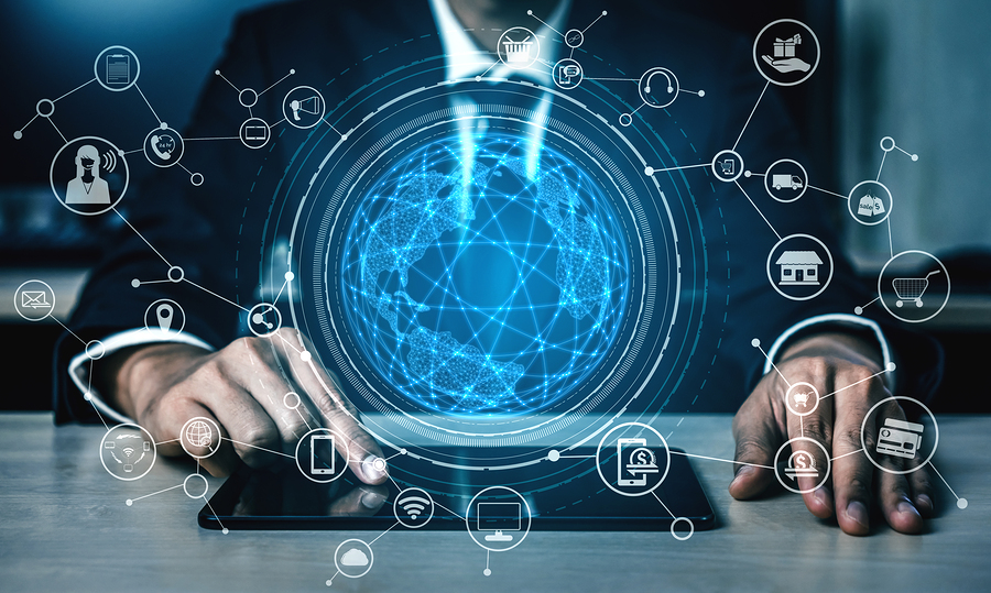 Omni Channel Technology Of Online Retail Business.
